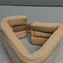 Velpeau Neck Brace for Neck Pain and Support -Soft Cervical Collar for Sleeping, Snoozing, Sleeping Upright, Anti-Snoring, Sleep Apnea for Women & Men (Khaki, Dual-purpose Version, XL: 16.5-18.7"/4") (Dual-use(regular)brown)