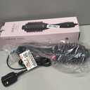 Hair Dryer Brush Blow Dryer Brush in One, Upgraded 4 in 1 Hair Dryer and Styler Volumizer with Negative Ion Anti-frizz Ceramic Titanium Barrel Hot Air Hair Straightener Brush