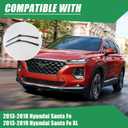 Double Sided Rubber Strips windshield wipers, Replace for 2013-2018 Santa Fe/2013-2019 Santa Fe XL,Wiper Blades Replacement-26"/14"/13" (Set of 3) U/J HOOK,Will Last 2x As Long