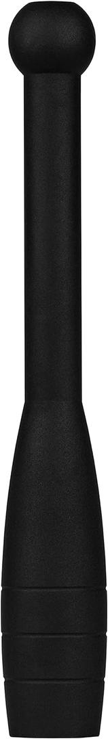 Retrospec Grip Steel Club Strength Training, Rehabilitation, Stretching, Conditioning and Rotational Training - 5, 10, 15lb Options for Women & Men (Matte Black)