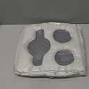 G GOOD GAIN Couch Cup Holder Pillow, Spill-Proof Sofa Drink Cup Holder & Multi-Use Organizer for Sofa, Bed, Car, Beach - Holds Mugs, Phone, Snacks, Remote Control, KeepTemp Design (LightGrey) (9.5 x 9.5 inches)