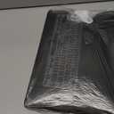 KEROM Compatible with Crocodile MacBook Pro 16 inch Case 2020 2019 A2141 with Touch Bar, Crocodile Skin Alligator Skin PU Leather Hard Shell & Keyboard Cover for Mac Pro 16 (Older Version), Black