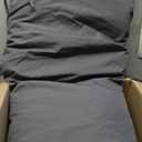 Bedsure Body Pillow Cover, Long Cooling Pillow Cases for Hot Sleepers, Rayon Derived from Bamboo Cool Pillowcase, Breathable & Soft Body Pillow Case Cover with Envelope Closure, Grey, 20x54 Inches (01 - Dark Grey)