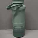 Momcozy 22oz Portable Breast Milk Cooler for Outdoor, Life Saver with 360 Total Cooling for 24 Hours, Larger Capacity Travel Breastmilk Chiller with 2pcs Baby Bottles for Breastmilk Storage (Green)