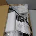 Safe Chicken Coop Heater 600W with Adjustable Thermostat, for Winter Chicken Warmth in 15 Sq Ft Coops, Waterproof & Tip-Over Protection Livestock Warmer