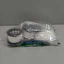 Leadaybetter Filter Replacement for Shark IZ662H Vertex Pro Lightweight Cordless Stick Vacuum with DuoClean PowerFins, 2 HEPA Filters, 1 Soft Roller, Compare to Prat XHFIZ500 & XFFKIZ600 & 855FFJ362H