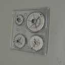 Gas Stove Burner Caps Set, Cooker Hat Set Suitable for Most Gas Stove Burners, 1 Large, 1 Small, 2 Middle