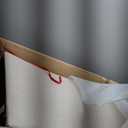 Upholstered Dining Chairs Modern Sidechair Performance Fabric High Back Armlesschair for Diningroom Kitchen,Cream,Set of 2(1 Box)