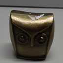 3.6 inch aluminum owl gold