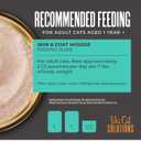 Tiki Cat Solutions Mousse Skin & Coat Mousse, Salmon Recipe, Specially Formulated with Omega Fatty Acids, Functional Wet Cat Food for Adult Cats, 2.4 oz. Pouch (12 Pack)