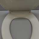 KOHLER 4636-RL-96 Cachet ReadyLatch Elongated Toilet Seat Slow Close Soft Close, Toilet Seat Quiet Lid, Contoured Grip-Tight Bumpers Installation Hardware, Apartment Essentials, Biscuit