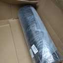 Pangda 8 Rolls 16 ft x 19.69 Inches Black Under Deck Drainage System Bulk HDPE Waterproofing Membrane Trough Black Rain Deck Drainage System Trough Unders Systems Outdoor for Underdeck Ceiling