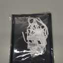 BlissYard Halloween Garage Door Cover 13x6Ft Red Skull Corridor Banner Creepy Skeleton in Hallway Horror Backdrop Scary Halloween Garage Poster for Outdoor Haunted House Yard Trick or Treat Party