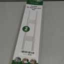 RVGUARD Double RV Refrigerator Bar Adjustable Fridge Tension Rod Holds Food and Drinks in Place Extends Between 16" and 28" for Camper Refrigerator, Kitchen, Cupboard, Bookshelf2Sets