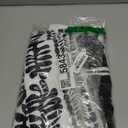 Casual Two Piece Sets for Women Elegant Off The Shoulder Tube Top Long Straight Pants Vacation Outfits Beach (XX-Large, Black/White)