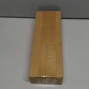 9.5 Large Acrylic Straw Holder for Cabinet Door, Reusable Straw Cabinet Organizer with Double-Sided Adhesive Tape for Kitchen Counter Cupboard (Transparent)