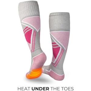 Mobile Warming Merino Wool Heated Socks Slim Beauty Legs
