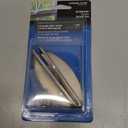 Prime-Line F 2882 Deluxe Sash Lift, 3-3/16 In., Wrought Steel, Satin Nickel, Decorator (2 Pack)