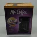 Mr. Coffee 12-Cup Programmable Coffee Maker Black: Drip Machine, Dishwasher-Safe, Electric, Paper Filter