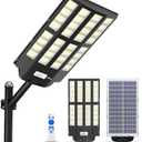 Ofuray Of-7200W Solar Street Lights Outdoor,550000Lm Solar Security Flood Lights Parking Lot Lights Dusk to Dawn, 3000K/4000K/6500K Dimmable Waterproof Led with Remote Control Motion for Street