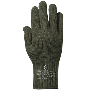 Rothco GI Wool/Nylon Glove Liners, Mil-Spec A-A-55119 USA Made Gloves (Size 6)