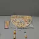 Activity Table for 1 Year Old, Montessori Toys for 1 2 Year Old Girls Boy Gifts, 8 in 1 Wooden Sensory Play Table for Toddler 1-3, Learning Toys for Baby 12-18 Months 1st Christmas Birthday Gifts