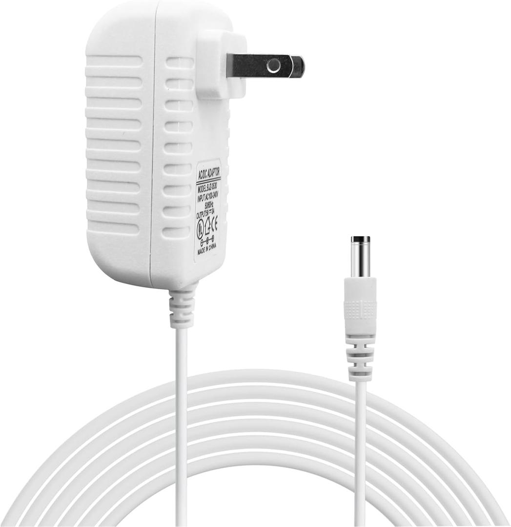 Power Cord Replacement for Aura Carver Digital Picture Frame AF100 AF900 SR-A30502000UR Charger, Power Adapter Charging Cable 6 FT