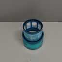 ATXKXE Gen5 Filter Replacement filter, Compatible with Dyson Gen5detect Absolute, Gen5outsize Absolute, Gen5detect Fluffy Cordless Vacuum Cleaner, 3 Pack Filters and 1 Clean Brush