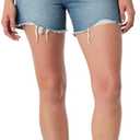 Levi Strauss Signature Gold Women's Vintage Original Shorts Mid Rise Stretch Denim (6, (New) Luna Short)