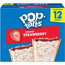 Pop-Tarts Toaster Pastries, Breakfast Foods, Kids Snacks, Frosted Strawberry (12 Pop-Tarts) (EXP 04/01/27)
