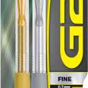 Pilot, G2 Metallics Gel Roller Pens, Fine Point 0.7 mm, Gold & Silver, Pack of 2