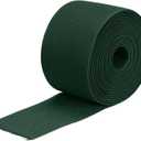 MECCANIXITY Twill Wide Elastic Band Double-Side 3 inch Flat 4 Yard Woven Elastic Band Knit Elastic Spool Heavy Stretch Strap Dark Green for Sewing, Waistband