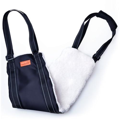 LOOBANI Portable Dog Sling for Back Legs, Hip Support Harness to Help Lift Rear for Canine Aid Old K9 Cruciate Ligament Rehabilitation, L