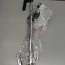 Tevlaphee Universal Steering Wheel Brake Lock Anti-Theft Retractable Double Hook Car Clutch Pedal Lock for Car Truck SUV Van Security with 3 Keys (Max Length of 33.5")