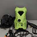 Electric Pressure Washer 5000 PSI 2.8 GPM High Power Washer with 4 Pressure Nozzle and Foam Cannon, powerwashers for Home, Car Washing, Fence Cleaning, Patio, Green