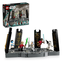 LEGO Star Wars Ahsoka Tano’s Duel on Peridea Building Toy for Kids, Collectible Toy with 5 Star Wars Minifigures Including Grand Admiral Thrawn & Ahsoka, Fun Gift for 8 Year Old Boys & Girls, 75385