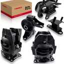 5PC Engine Motor & Trans Mount Set Compatible with Honda Odyssey Touring / EX-L 3.5L 2005 2006 for A4575EL A4555 A4583EL A6582 A4559