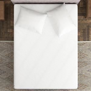 Sealy Clean Protection Waterproof Fitted Mattress Protector King Size Comfort Soft Knit Antimicrobial Top Sidewalls Stretch Fits Mattresses 18 Inches Deep Machine Washable Mattress Cover (White)