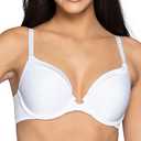 Vanity Fair Women's Illumination Front Closure Bra, 3-Way Convertible Straps, Lightly Lined Cups, Size 34
