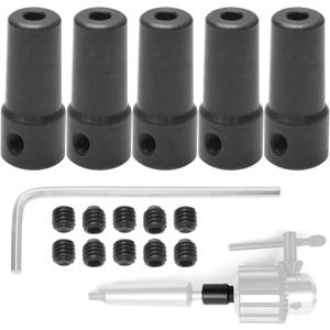 5Pack Vgoohobby B10 Motor Shaft Drill Clamp Coupling Coupler Adapter Chuck Connecting Rod for Drill Chuck (4mm)