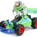 Jada Toy Story Turbo Buggy RC Buzz Lightyear 1 24 Scale Remote Control Car with Turbo Boost 2.4GHz USB Rechargeable Toys