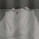 ZESICA Women's Summer Eyelet Tank Tops Loose Trendy Scoop Neck Sleeveless Flowy Beach Vacation Shirts (Medium, White)