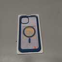 Miracase Magnetic for iPhone 15 Plus Case 6.7'' [Compatible with Magsafe] Full-Body Military Drop Proof 15 Plus Phone Case Cover with Built-in 9H Tempered Glass Screen Protector,Magnetic Blue