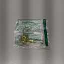 4 Pcs Gold Plated Gold Tooth Cap and Cuban Link Bracelet for Men Hip Hop Teeth Accessories Plain Single Tooth Cap for Teeth Mouth Realistic Fake Teeth Grills for Party Open Face Front Tooth Caps