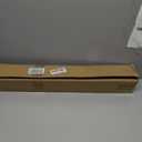 LazBlinds No Tools No Drill Cordless Bamboo Roman Shades, Light Filtering Window Treatment, Roll Up Bamboo Blinds for Window 38'' W x 64'' H, Brown Ceylon Light Russet