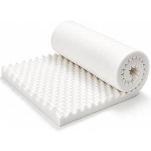 White Egg Crate Foam 2ft by 2.5ft