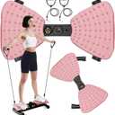 (440 lbs Weight Capacity) Waist Twister, Waist Twister Machine Exercise Fitness Tool, Twist Machine for Slim Waist and Core, with Smart LED Digital Display, 20dB Ultra-Quiet for Women Men (Pink)