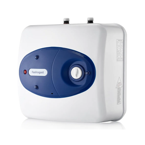 8 Gallon Electric Tank Water Heater, 120V 1500W Under Sink Instant Hot Tank Water Heater for RV, Camper, Kitchen, Food Truck, Wall or Floor Mounted, Blue