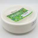 48 Oz Bowls Disposable  Heavy Duty Compostable Paper Bowls, Microwave Safe Large Bowls, Ideal for Restaurant Catering, Salads, Buffets & EcoFriendly Use  50 Pack [White]