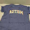 TIEEI Women Autism Awareness Shirt Autism T-Shirts Colorful Puzzle Piece Tee Tops, Medium